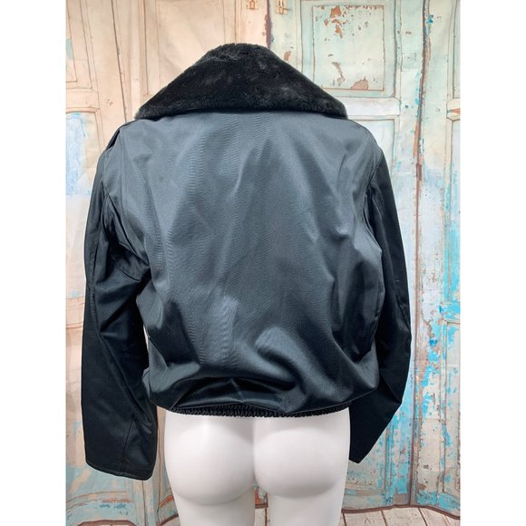 Golden Fleece Uniform Outerware Bomber Style with Faux Fur Collar Size 38 ** - Picture 9 of 16